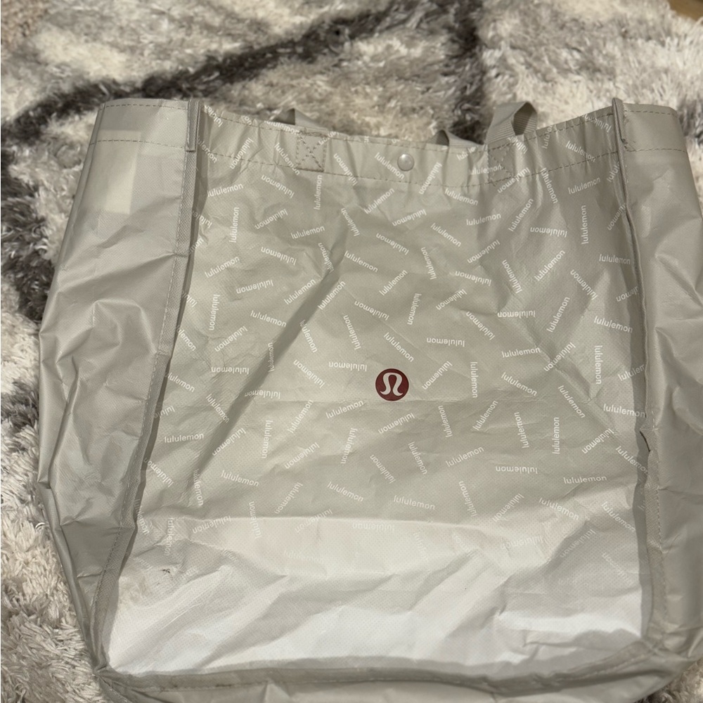 Lululemon Gray Tote Bag